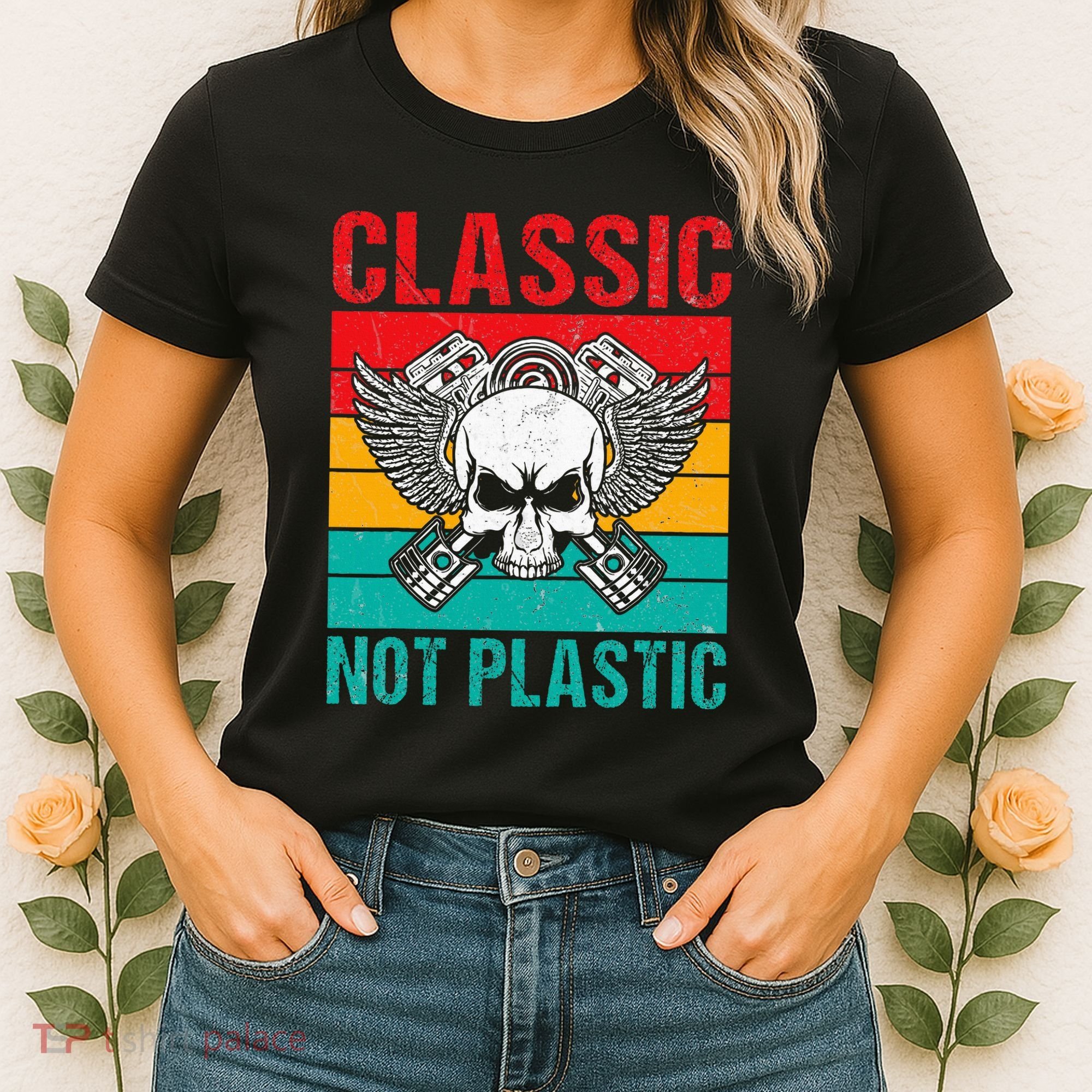 Classic Not Plastic Muscle Car Women's T-Shirt