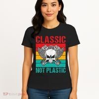 Classic Not Plastic Muscle Car Women's T-Shirt thumb 4