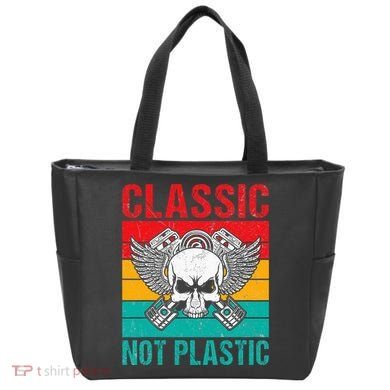 Classic Not Plastic Muscle Car Tote Bag