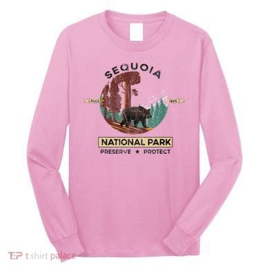 California National Park Sequoia Long Sleeve Shirt
