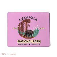 California National Park Sequoia Mousepad thumb 0