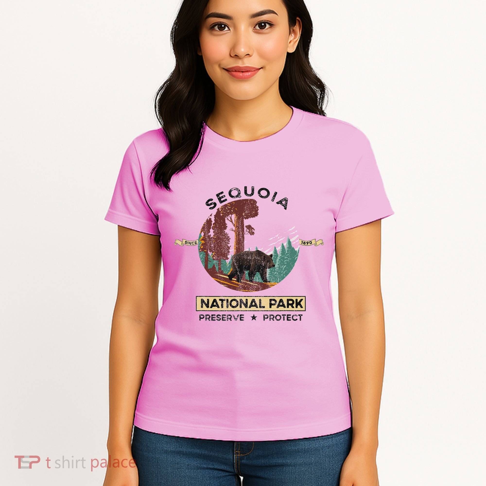 California National Park Sequoia Women's T-Shirt
