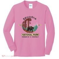 California National Park Sequoia Kids Long Sleeve Shirt thumb 0