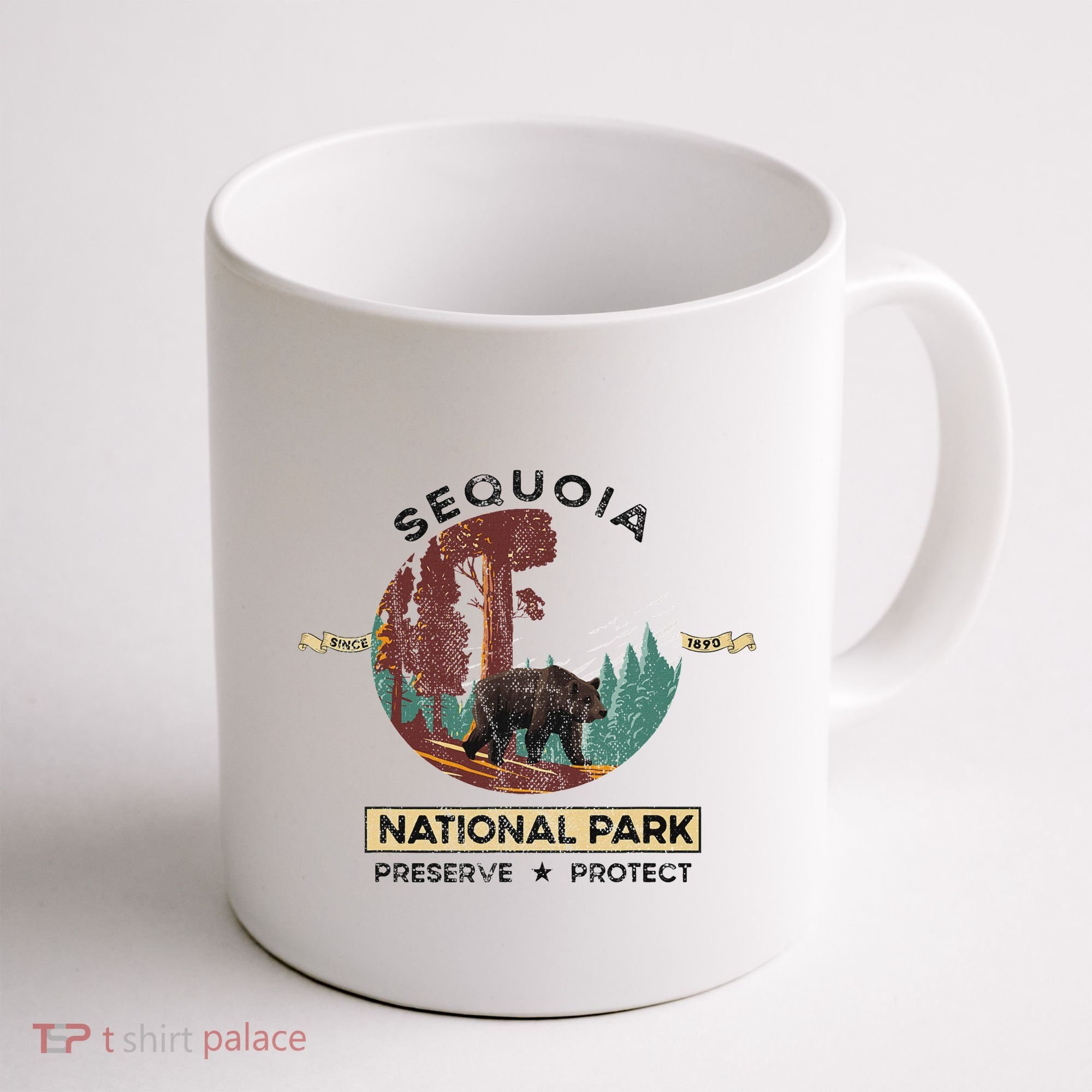 California National Park Sequoia Coffee Mug