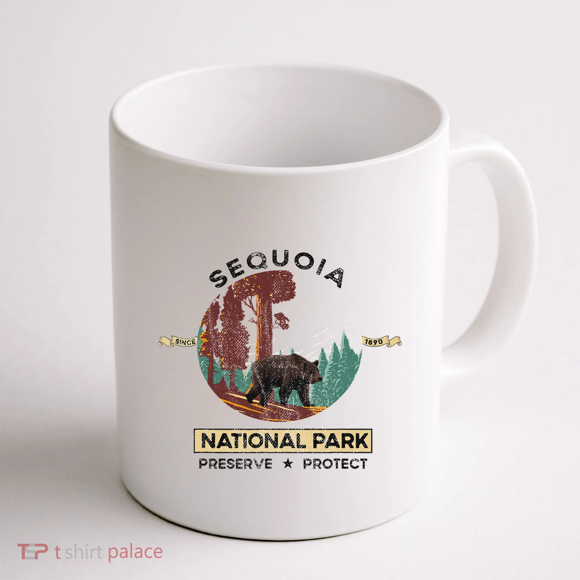California National Park Sequoia Coffee Mug