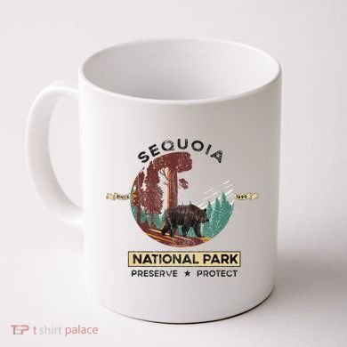 California National Park Sequoia Coffee Mug