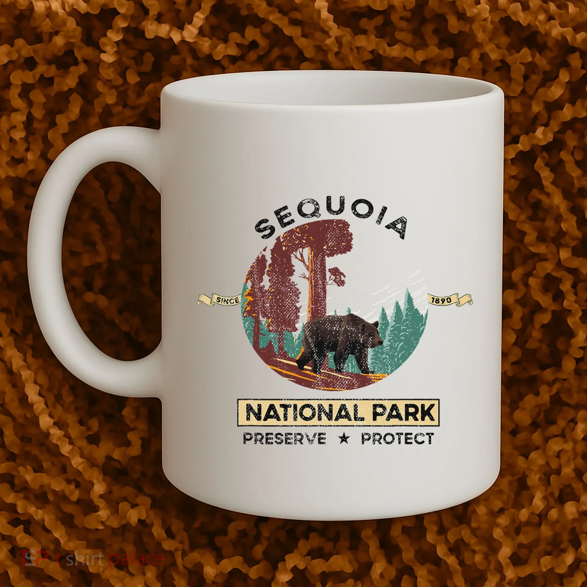 California National Park Sequoia Coffee Mug