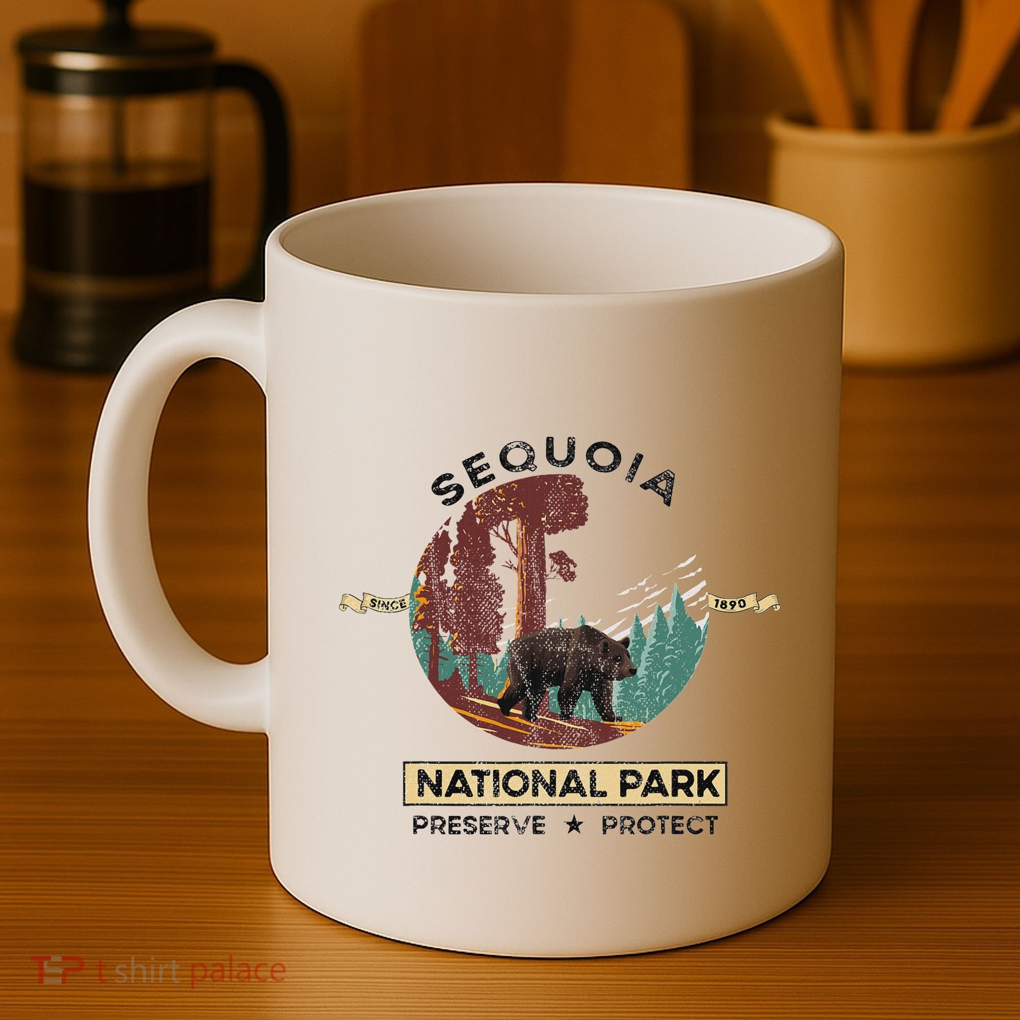 California National Park Sequoia Coffee Mug