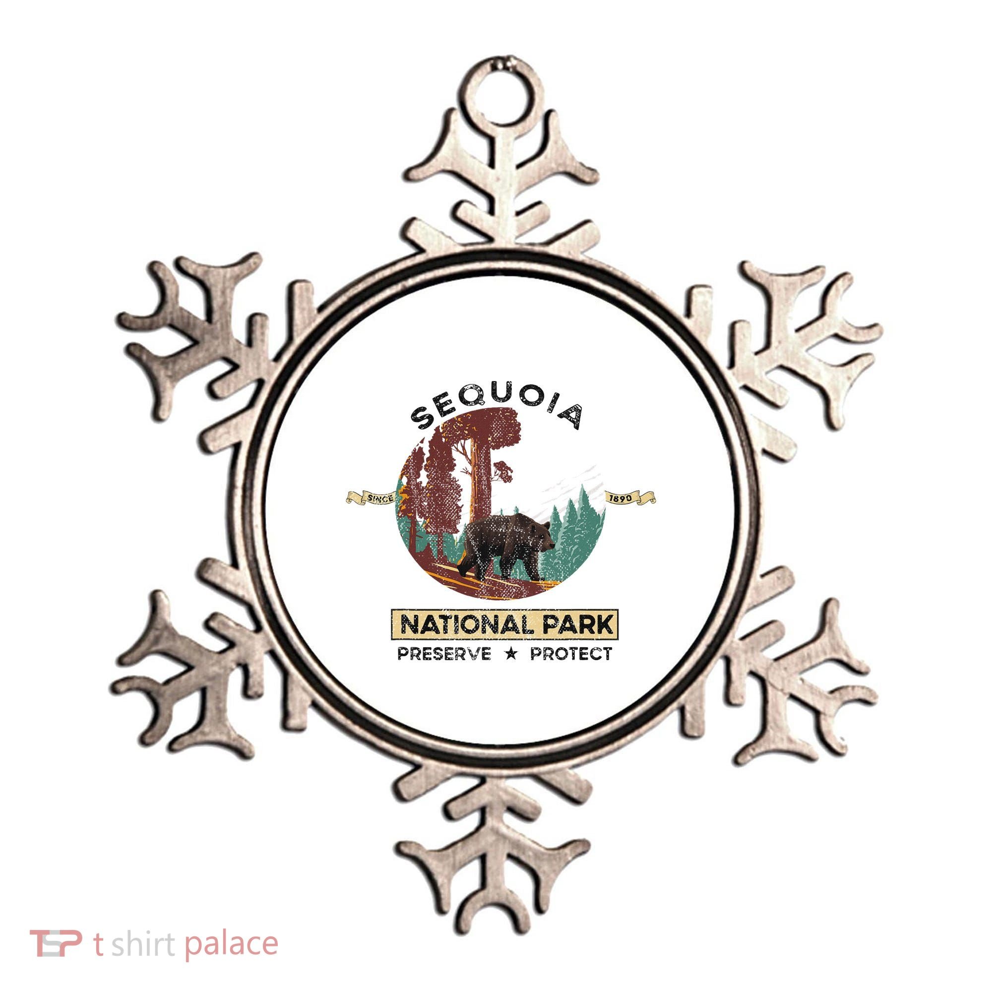 California National Park Sequoia Ornament