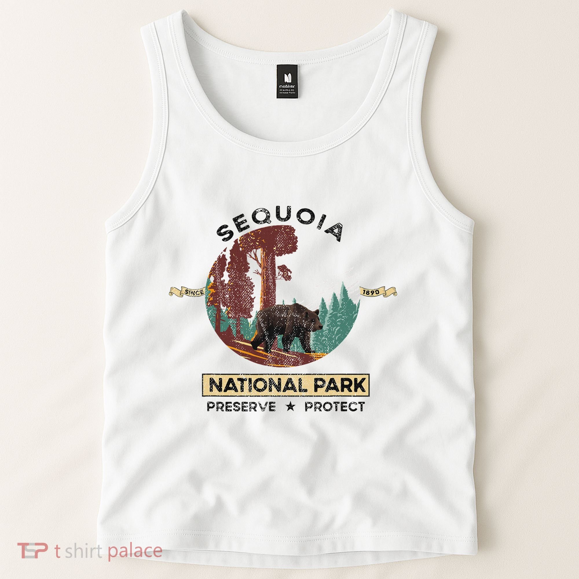 California National Park Sequoia Tank Top