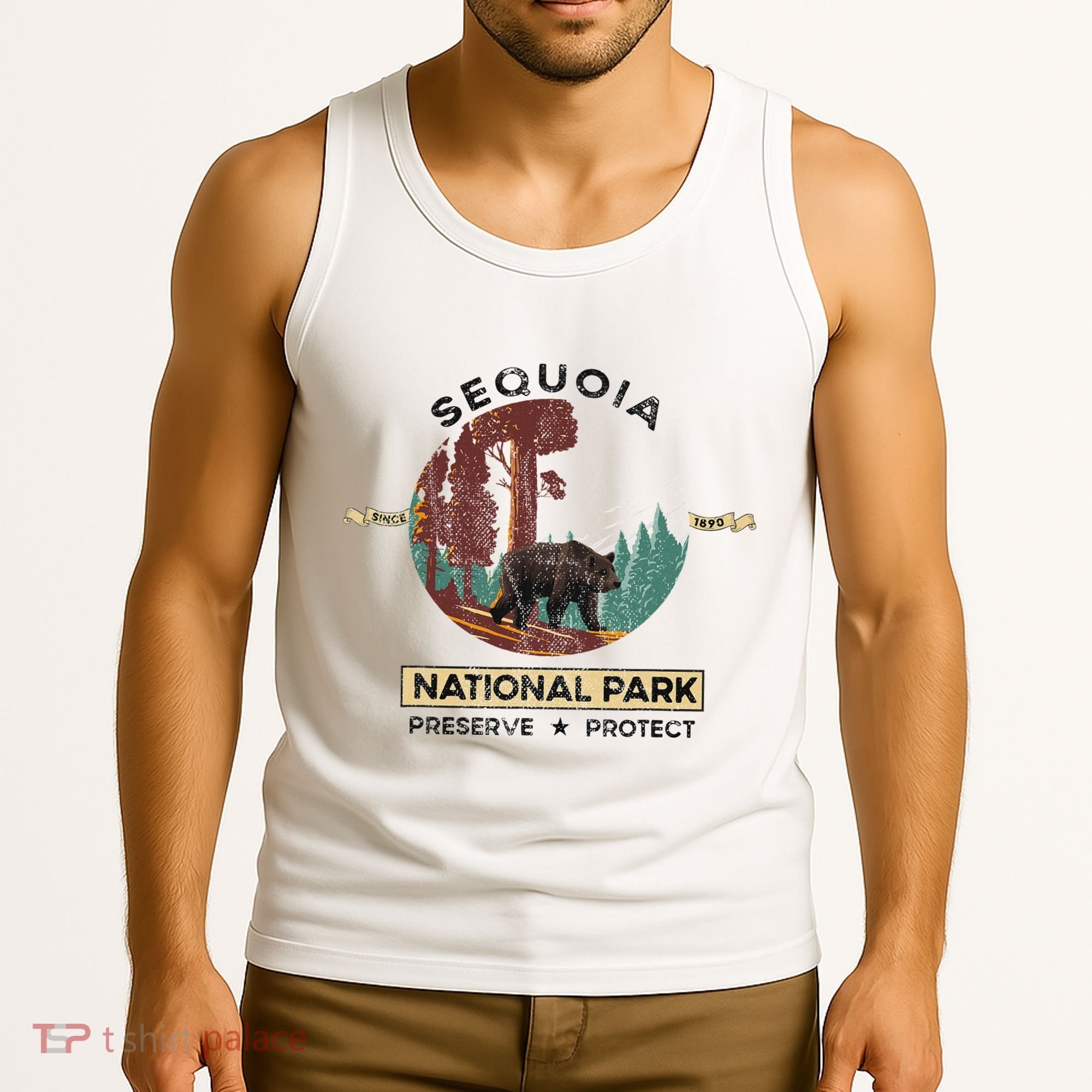 California National Park Sequoia Tank Top