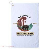 California National Park Sequoia Golf Towel thumb 0