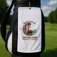 California National Park Sequoia Golf Towel thumb 2
