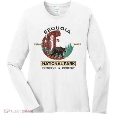 California National Park Sequoia Women's Long Sleeve Shirt