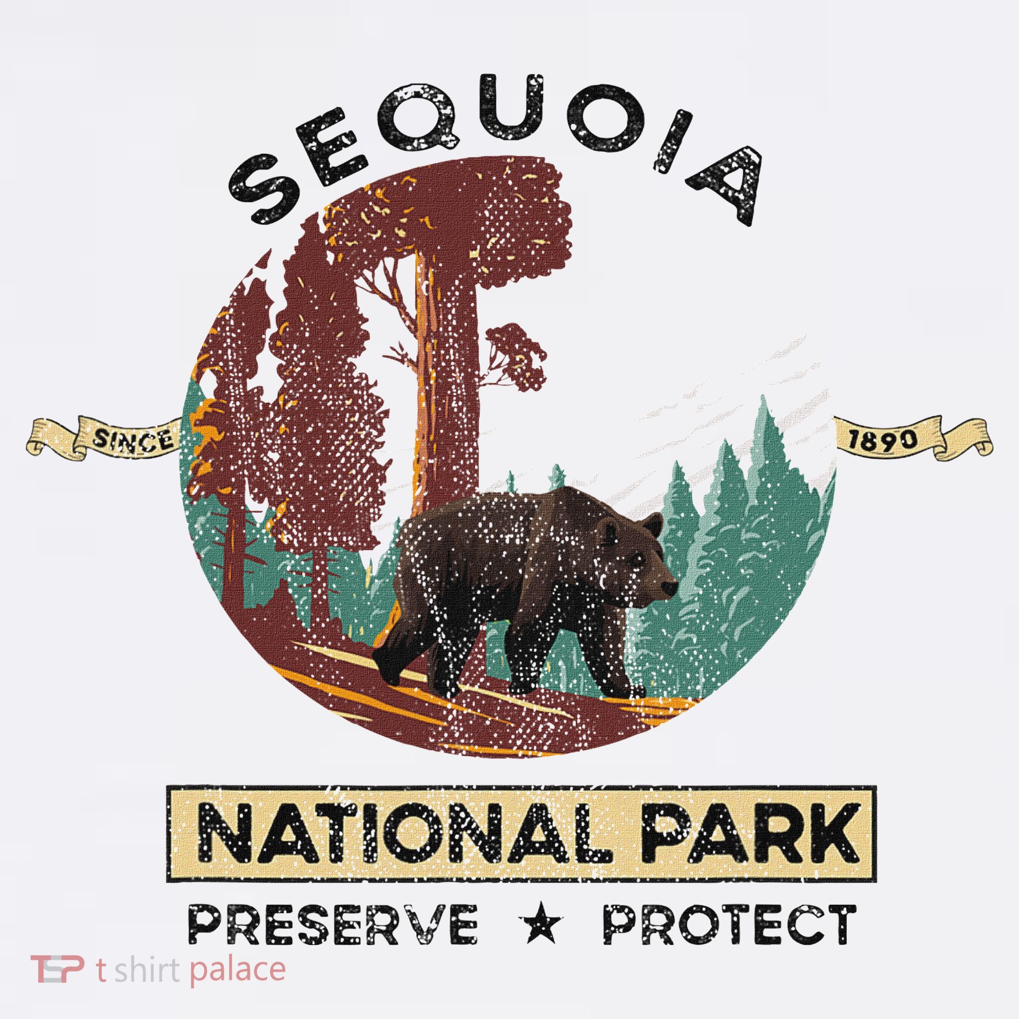 California National Park Sequoia Kids Sweatshirt