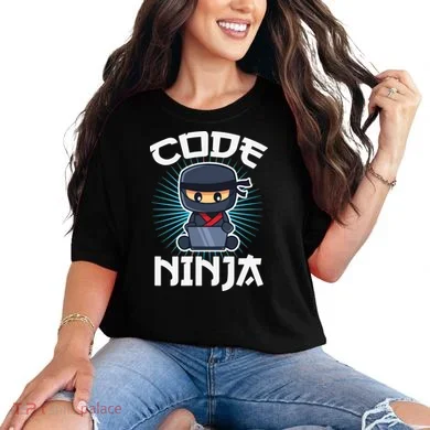 Code Ninja Programmer Coder Computer Programming Coding Comfort Colors T-Shirt