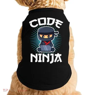 Code Ninja Programmer Coder Computer Programming Coding Doggie Tank