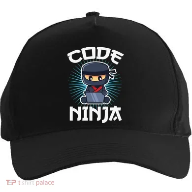 Code Ninja Programmer Coder Computer Programming Coding Five-Panel Snapback Cap
