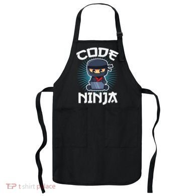 Code Ninja Programmer Coder Computer Programming Coding Apron