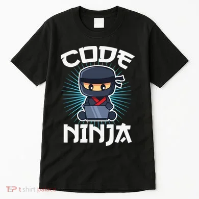 Code Ninja Programmer Coder Computer Programming Coding Tall T-Shirt