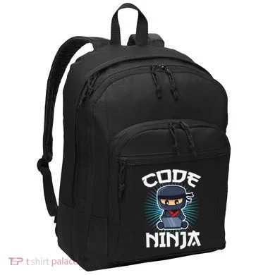 Code Ninja Programmer Coder Computer Programming Coding Port Authority Basic Backpack