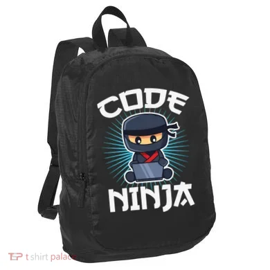 Code Ninja Programmer Coder Computer Programming Coding Port Authority Crush Ripstop Backpack