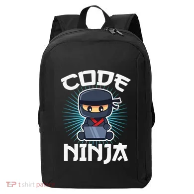 Code Ninja Programmer Coder Computer Programming Coding Modern Backpack