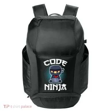 Code Ninja Programmer Coder Computer Programming Coding Sport-Tek Club Rec Backpack
