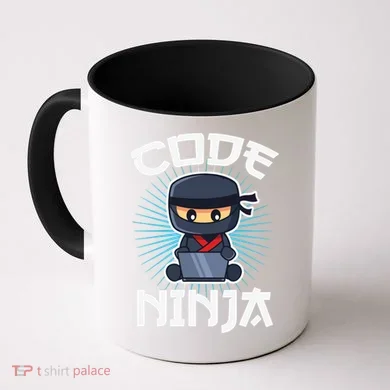 Code Ninja Programmer Coder Computer Programming Coding Coffee Mug
