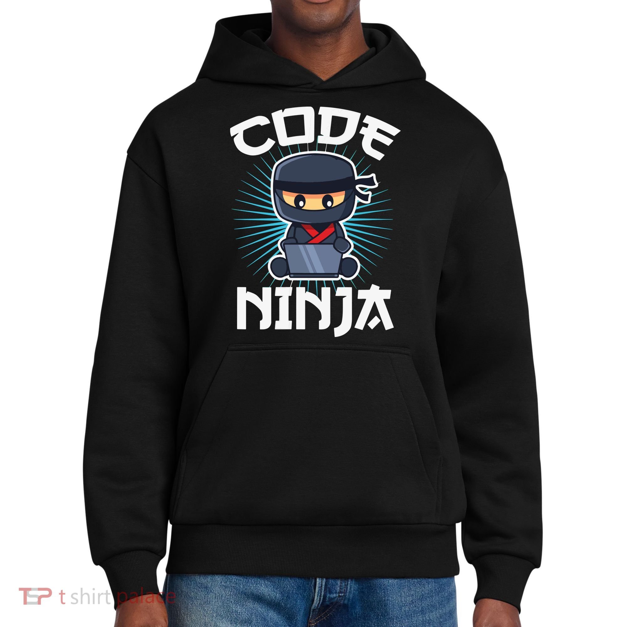 Code Ninja Programmer Coder Computer Programming Coding District V.I.T. Heavyweight Hoodie