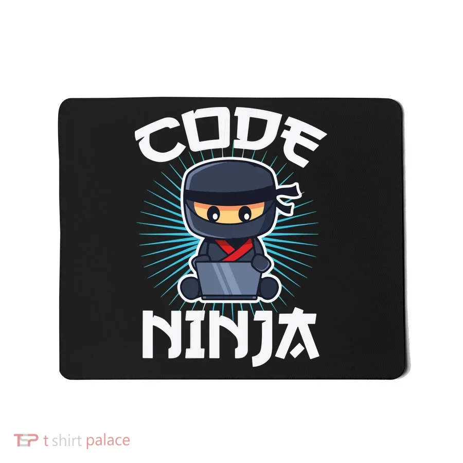Code Ninja Programmer Coder Computer Programming Coding Mousepad