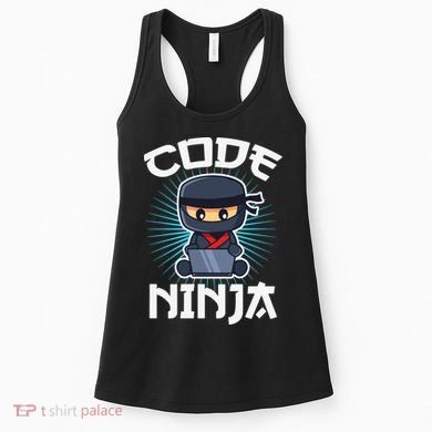 Code Ninja Programmer Coder Computer Programming Coding Women's Tank Top