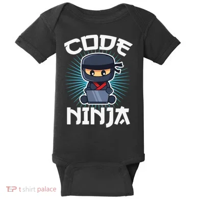 Code Ninja Programmer Coder Computer Programming Coding Baby Bodysuit