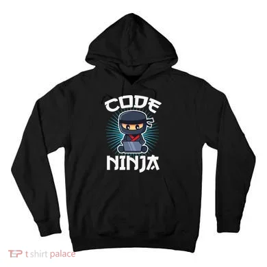 Code Ninja Programmer Coder Computer Programming Coding Tall Hoodie