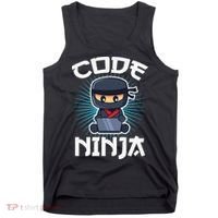 Code Ninja Programmer Coder Computer Programming Coding Tank Top thumb 0