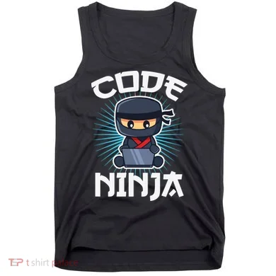 Code Ninja Programmer Coder Computer Programming Coding Tank Top
