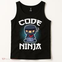 Code Ninja Programmer Coder Computer Programming Coding Tank Top thumb 2