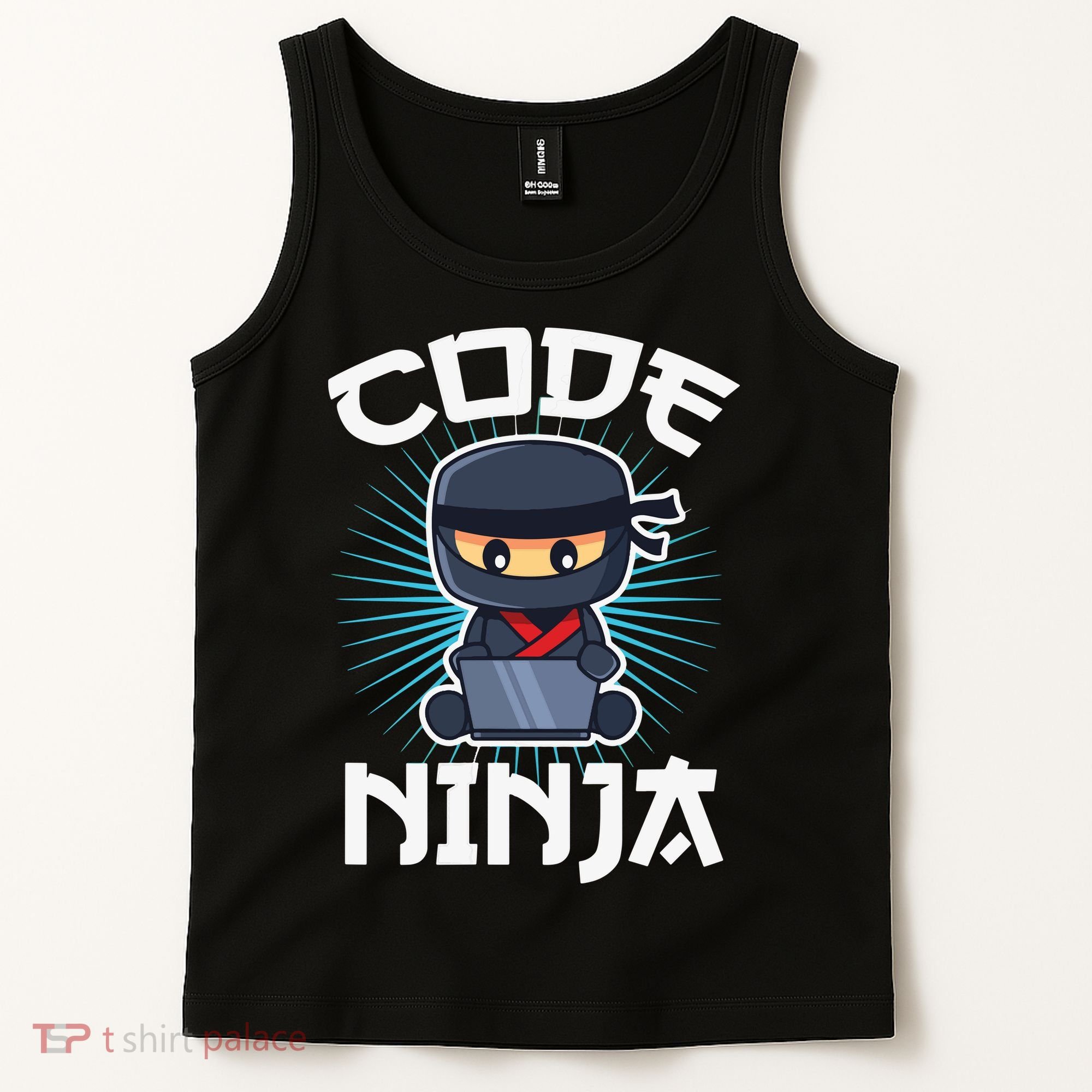Code Ninja Programmer Coder Computer Programming Coding Tank Top