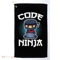 Code Ninja Programmer Coder Computer Programming Coding Golf Towel thumb 0