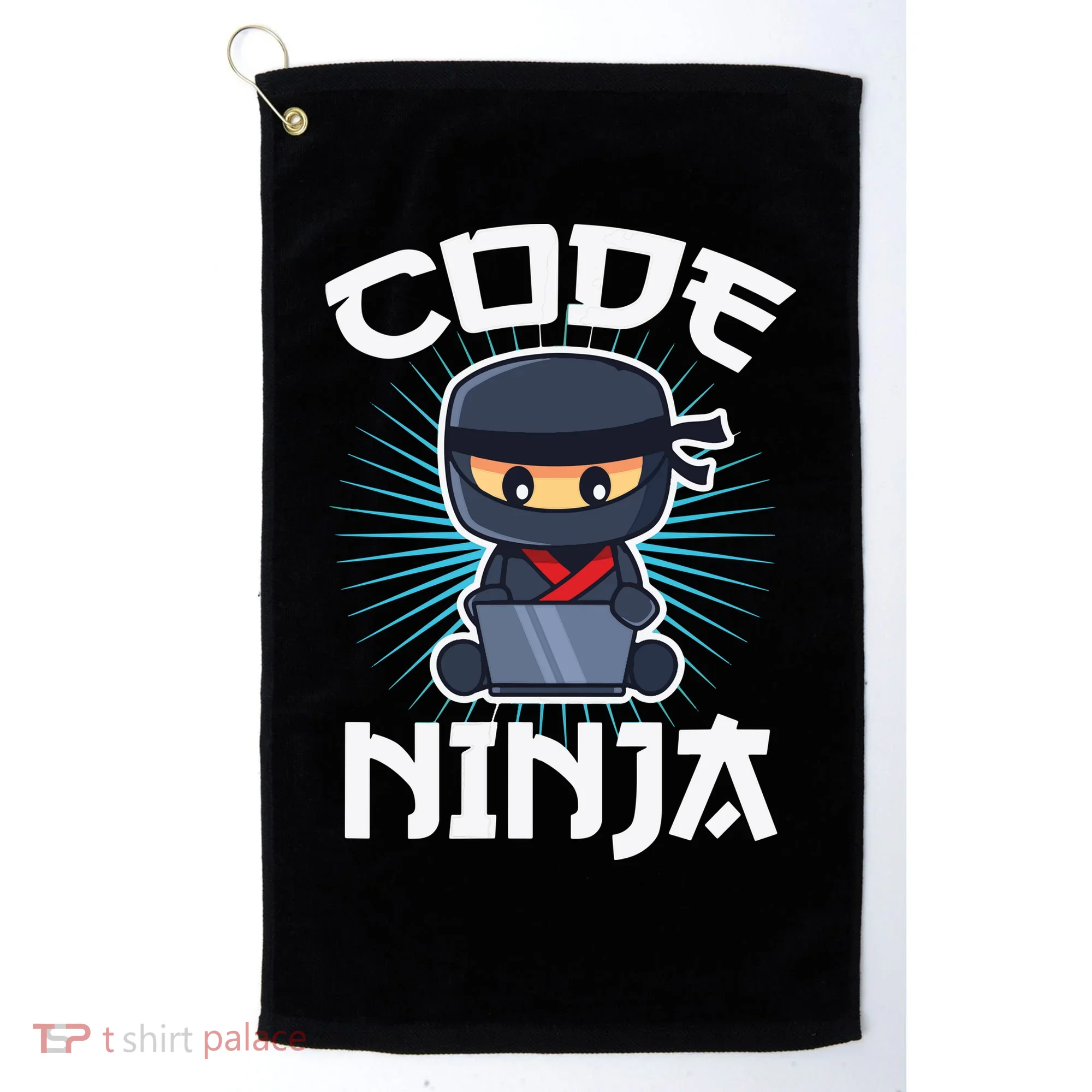 Code Ninja Programmer Coder Computer Programming Coding Golf Towel