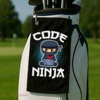 Code Ninja Programmer Coder Computer Programming Coding Golf Towel thumb 2