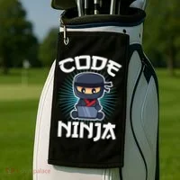 Code Ninja Programmer Coder Computer Programming Coding Golf Towel thumb 2
