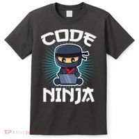 Code Ninja Programmer Coder Computer Programming Coding T-Shirt thumb 0