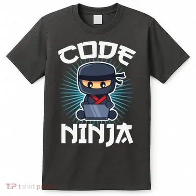 Code Ninja Programmer Coder Computer Programming Coding T-Shirt