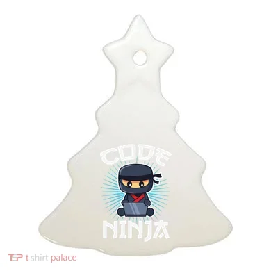 Code Ninja Programmer Coder Computer Programming Coding Ceramic Ornament