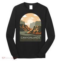 Canyonlands National Park Utah Zion Bryce Canyon Arches USA Long Sleeve Shirt thumb 0
