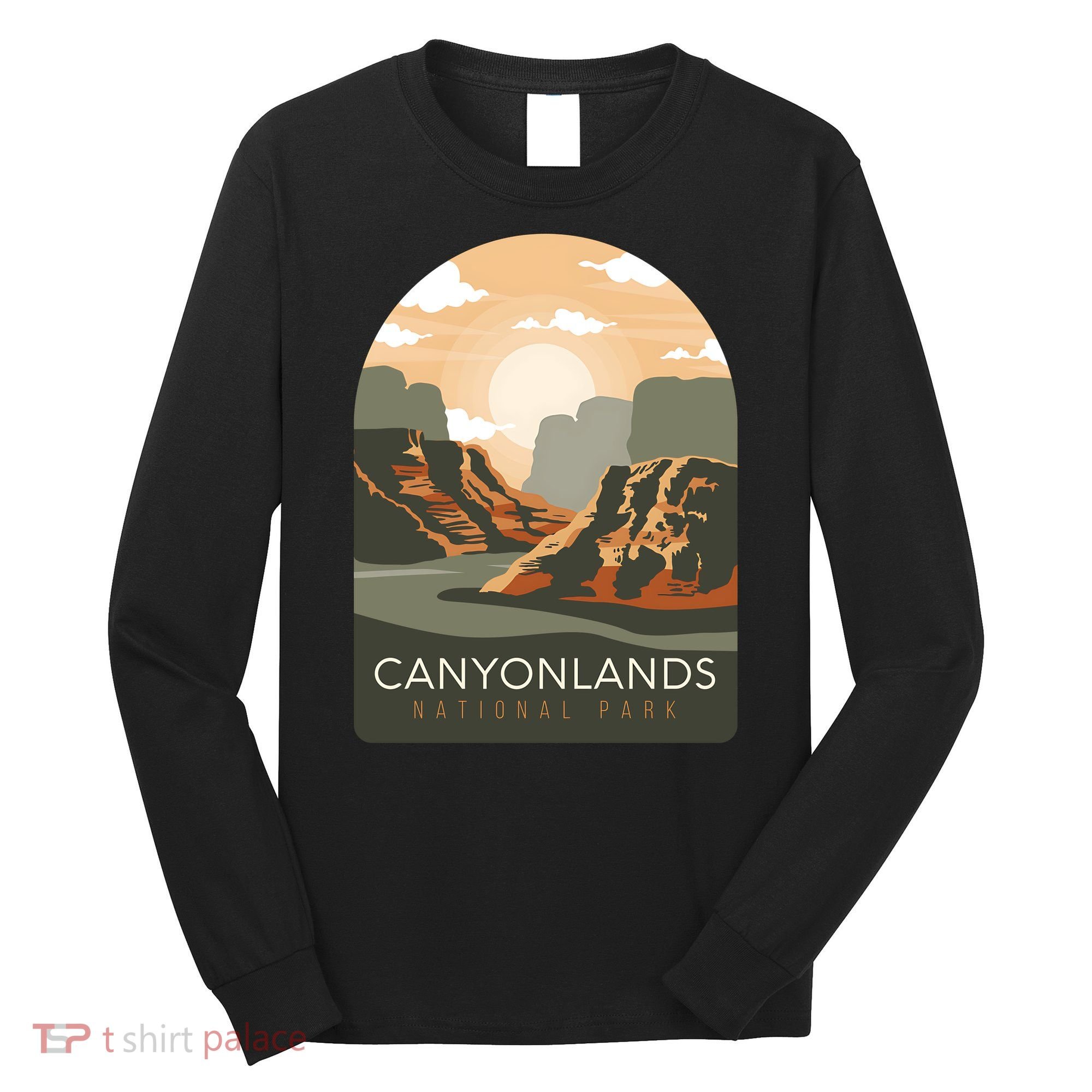 Canyonlands National Park Utah Zion Bryce Canyon Arches USA Long Sleeve Shirt