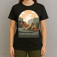Canyonlands National Park Utah Zion Bryce Canyon Arches USA T-Shirt thumb 4