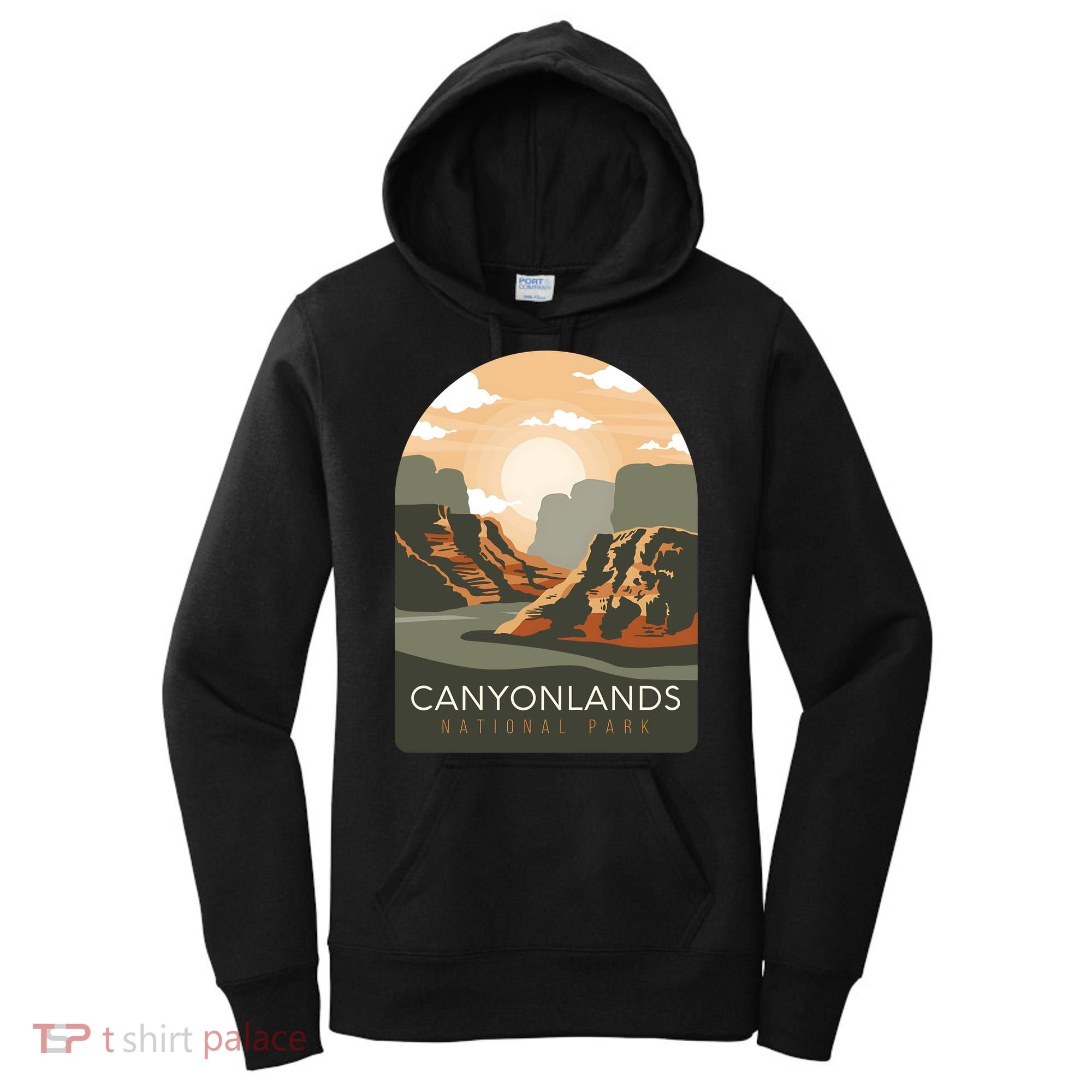 Canyonlands National Park Utah Zion Bryce Canyon Arches USA Women's Hoodie