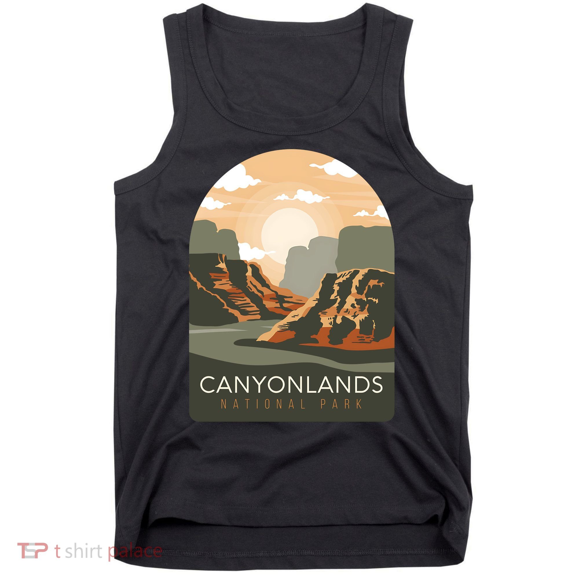 Canyonlands National Park Utah Zion Bryce Canyon Arches USA Tank Top